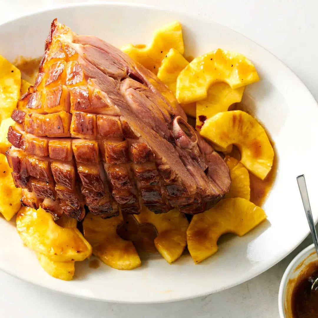 Pineapple-Glazed Ham with Maui Gold® Pineapple